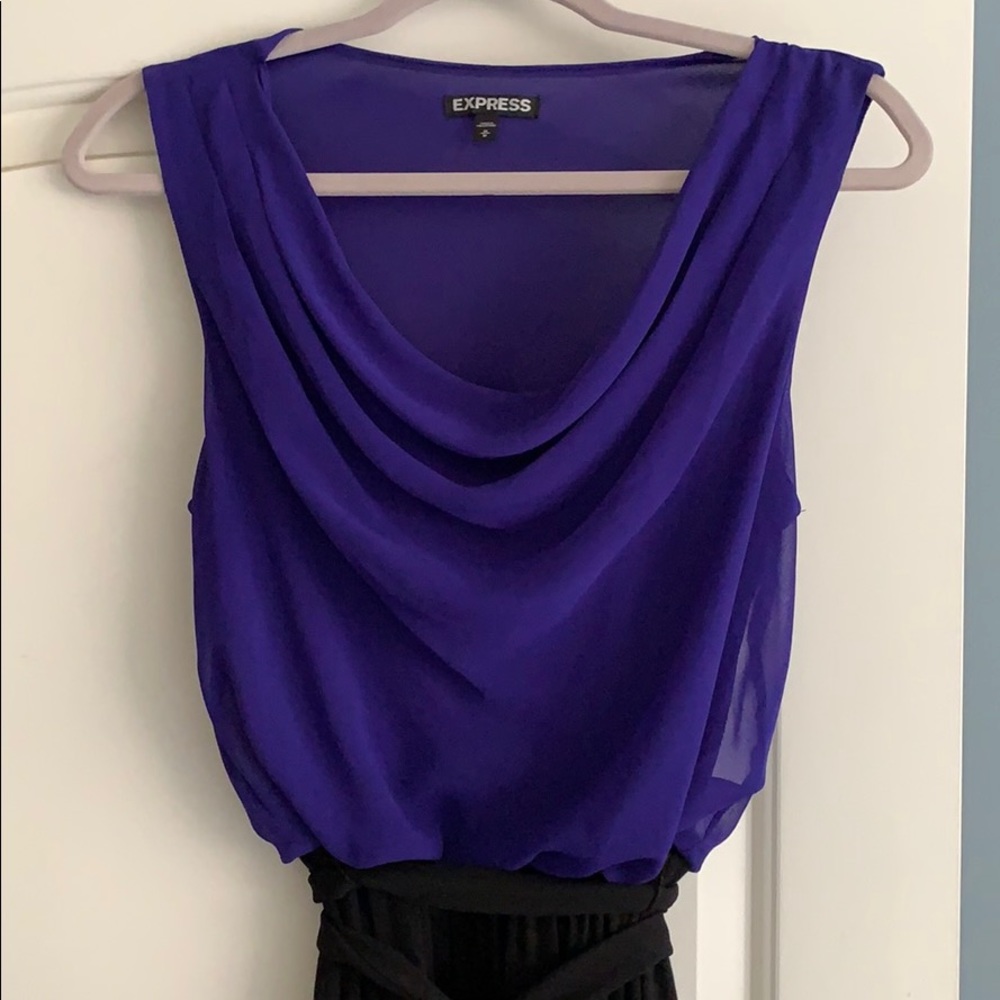 Express Dress Pretty Purple